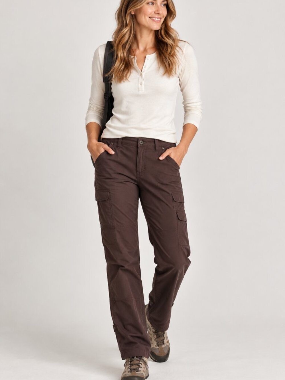 KÜHL Legendary Splash Roll-Up Cargo Pants Brown Size 8 Regular